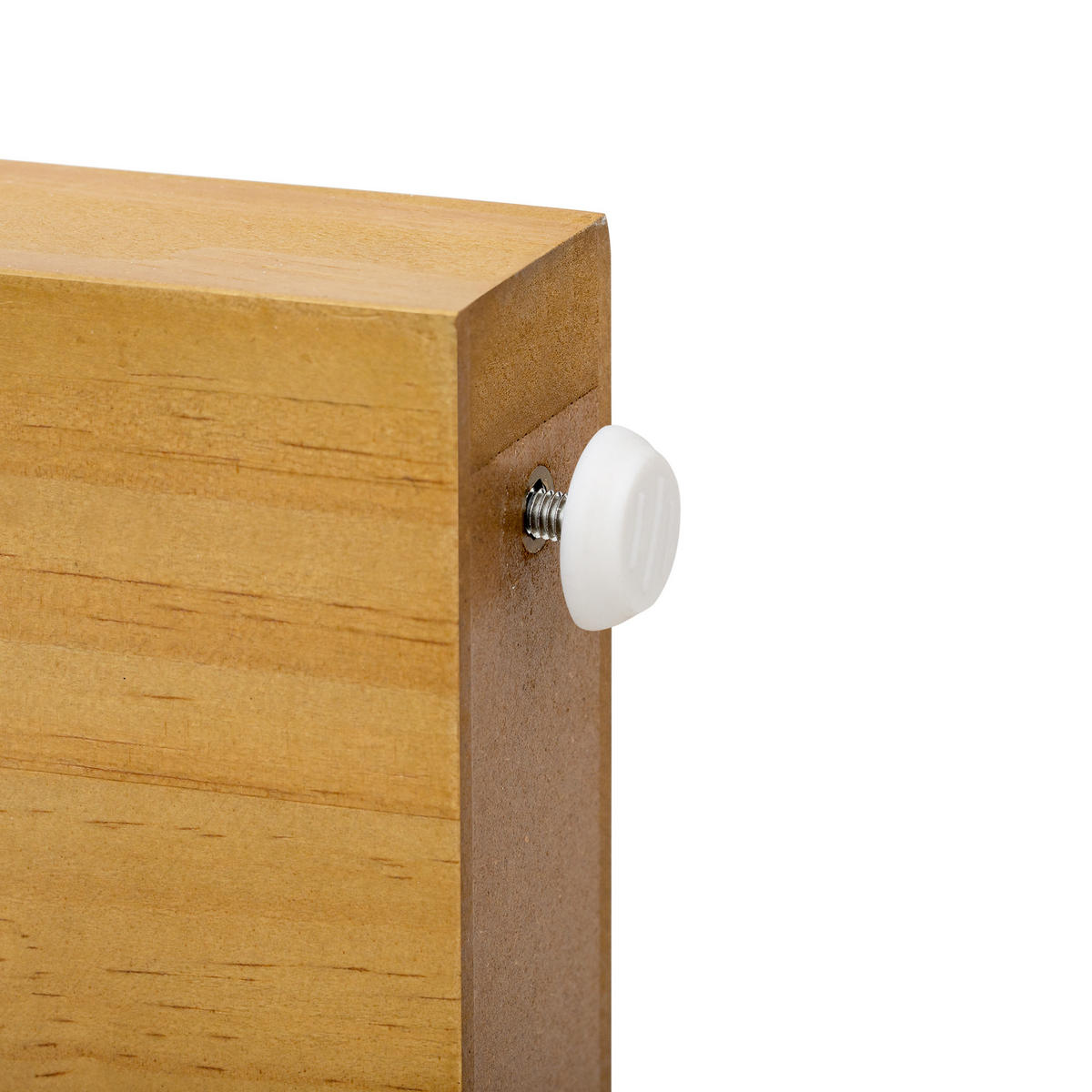 KONSOLENTISCH DE-37038 mit geschwungener Front und 2 Schubladen Natur - Naturfarben, Holzwerkstoff (120/35.5/76.5cm) - ComfortXL