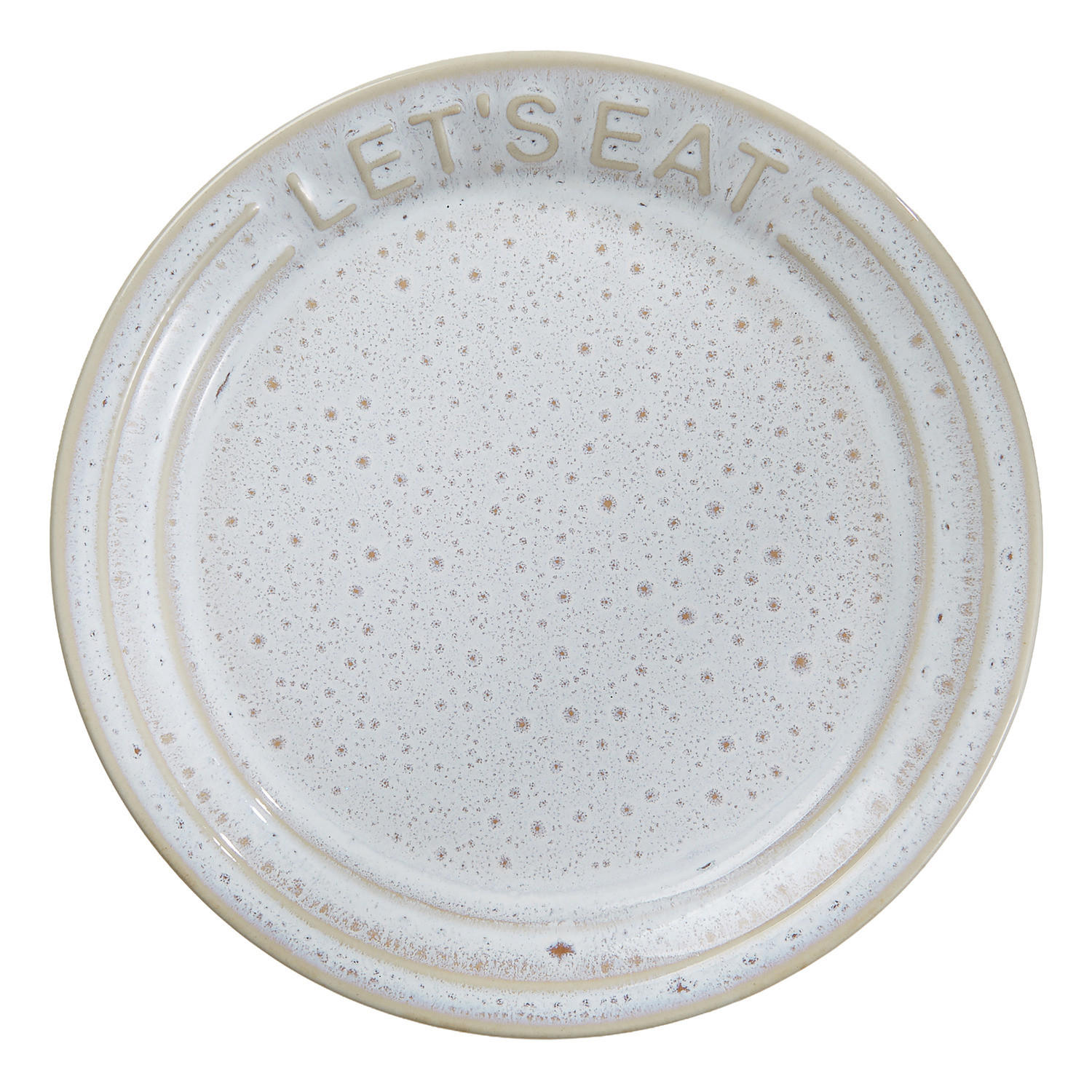 Butlers Frühstücksteller Beige 20x2.2x20 cm