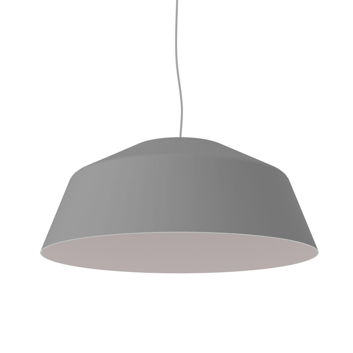 HÄNGELEUCHTE - Grau, Metall (35/35/20cm) - Lumicom