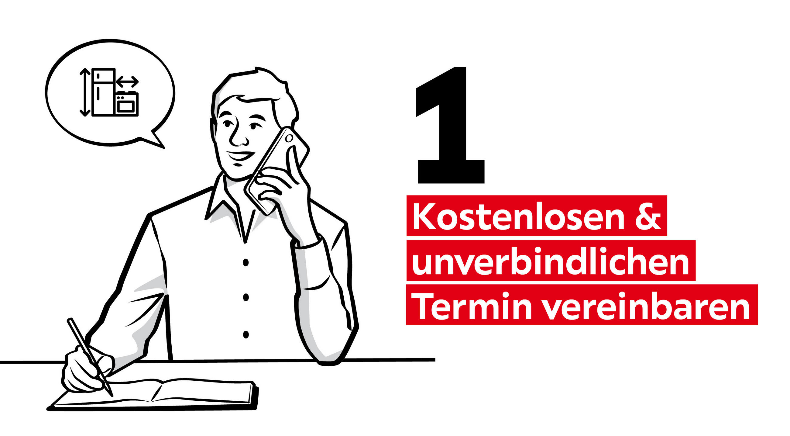 XXXL-Kuechenberatung: Schritt 1