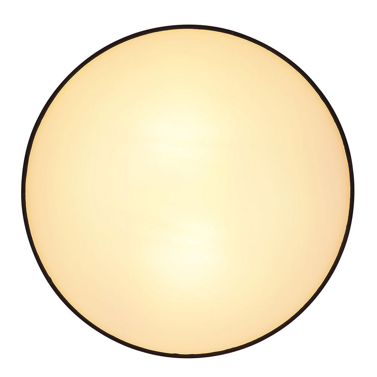 DECKENLEUCHTE Metall Schwarz Opal - Schwarz, Metall (35/35/10cm) - Globo Lighting