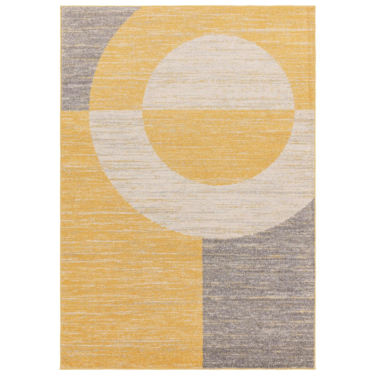 TEPPICH Moderner BIBO Gelb 200 x 290 cm - Gelb, Textil (200/290cm) - Novatrend