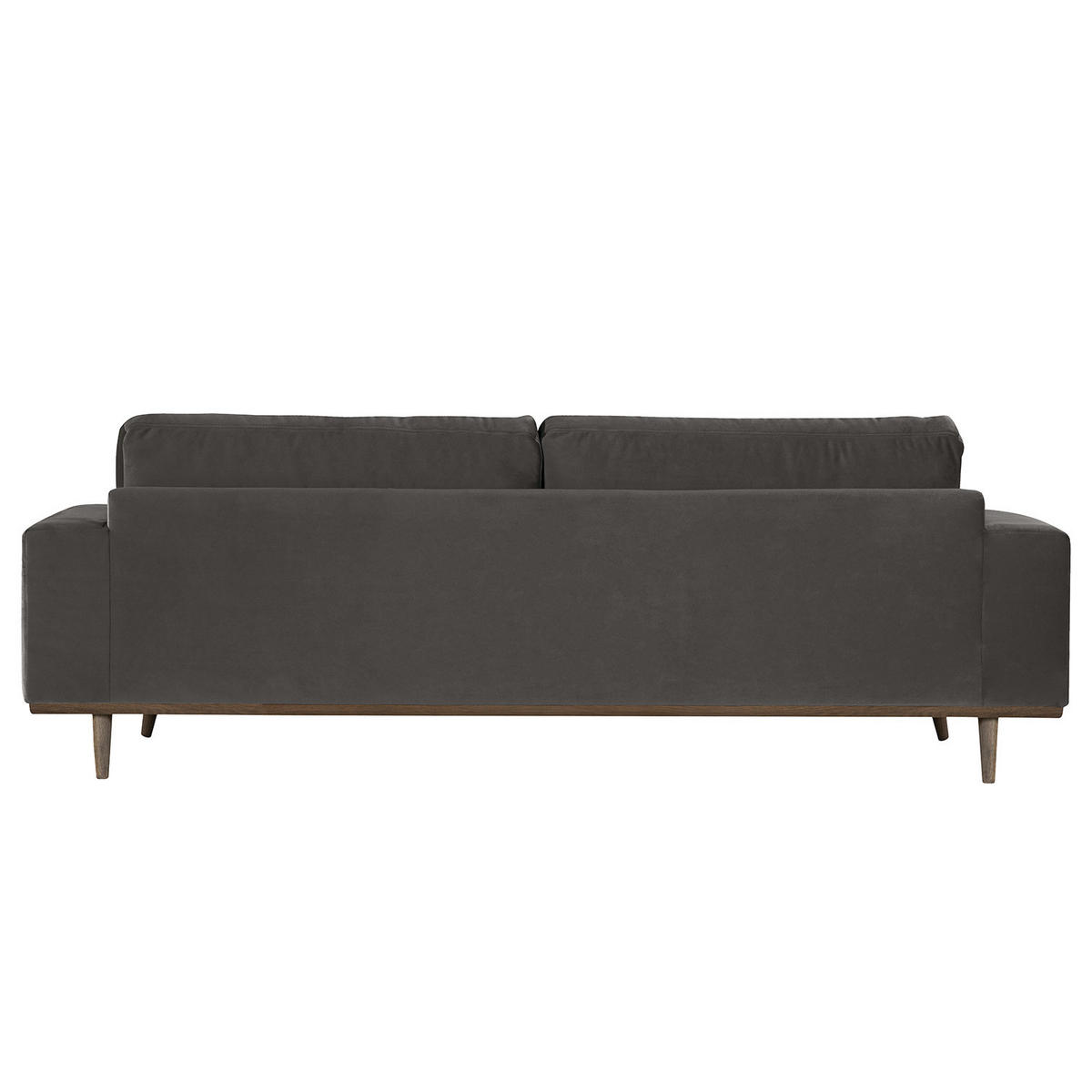 3-SITZER SOFA - Dunkelgrau, Textil (237/81/88cm) - home24
