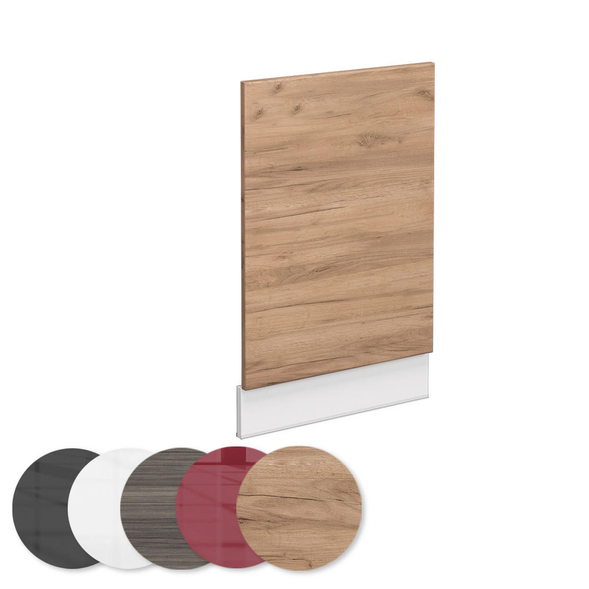 FRONTBLENDE Fame-Line Goldkraft Eiche 45 cm, AP Eiche - Honigeiche/Eiche Wotan, Holzwerkstoff (45/67.4/1.6cm) - Vicco