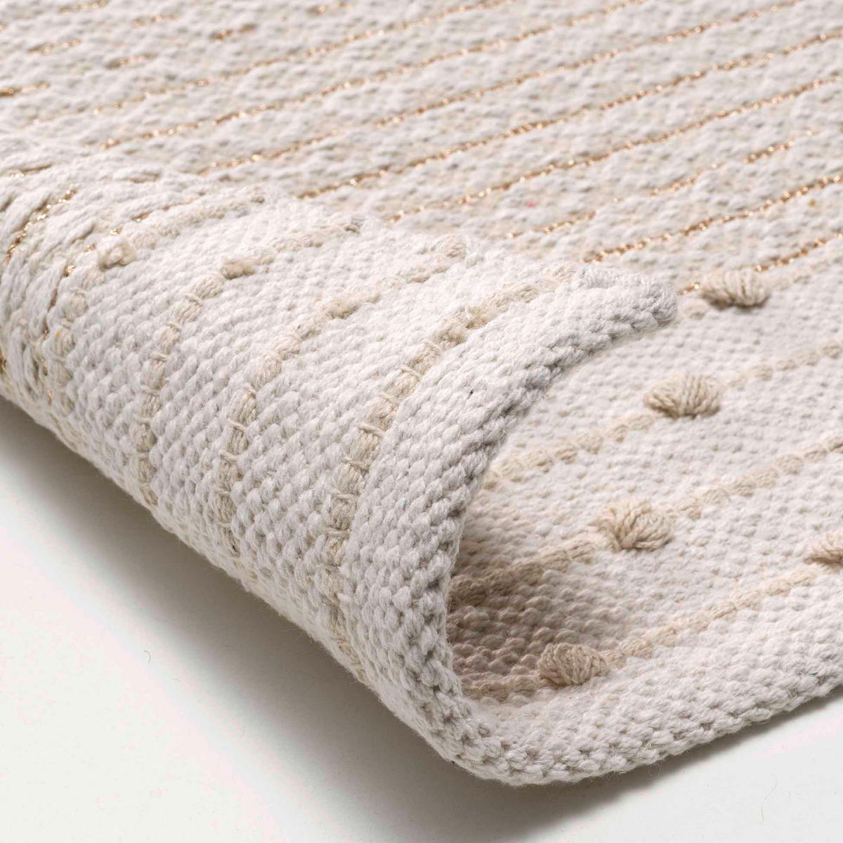 WEBTEPPICH 60/90 cm Artemis - Beige, Naturmaterialien (90/60cm) - Douceur d´intérieur