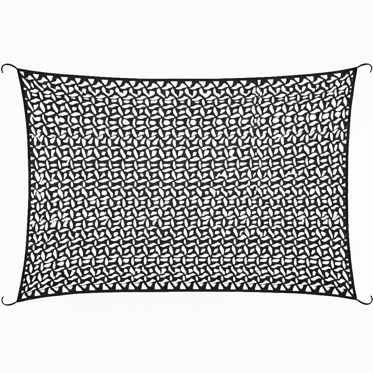 SONNENSEGEL REVERSIBLE 3 x 4m, weiß - Weiß, Textil (400/300cm) - Oviala