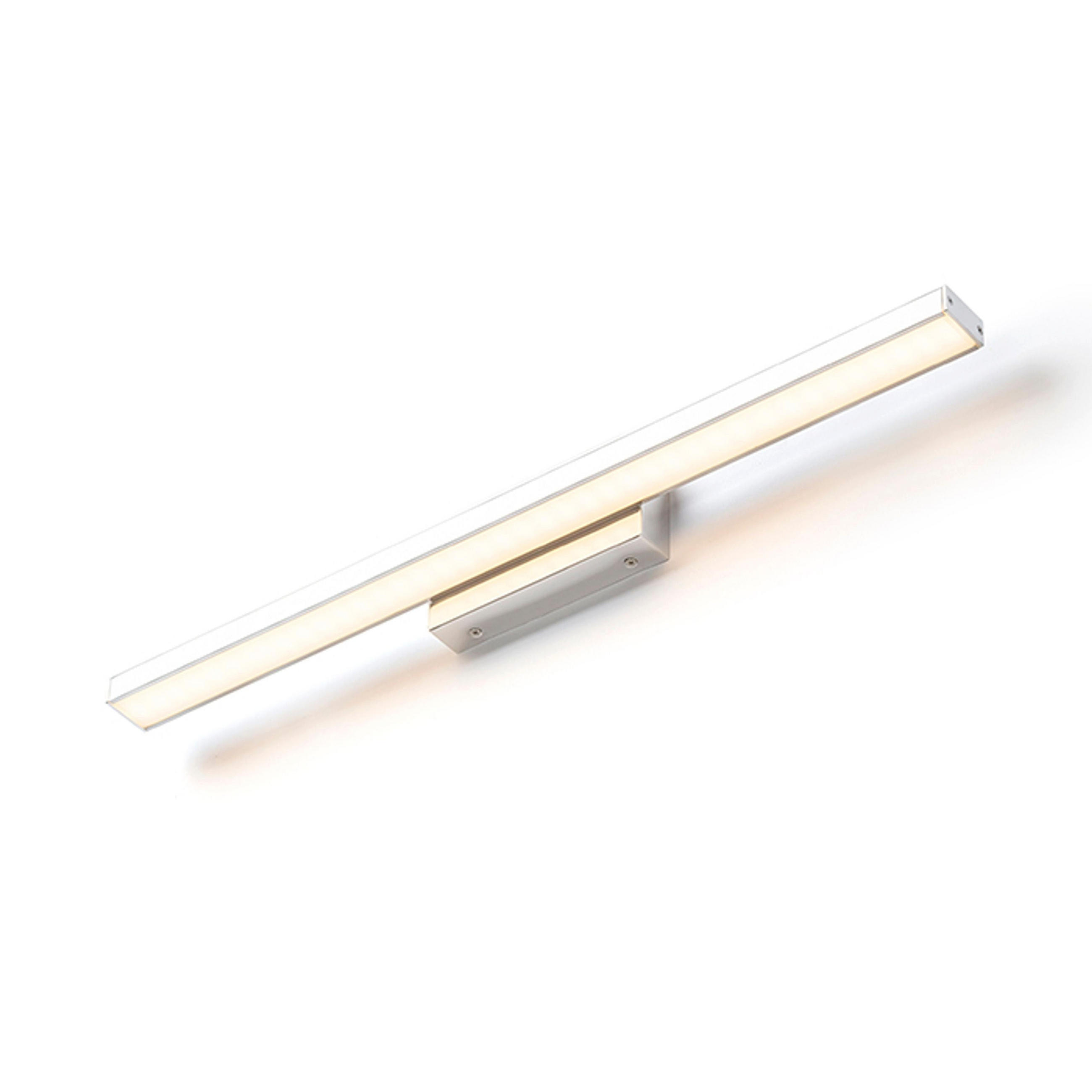 WANDLEUCHTE PANON SHORT Chrom 18 W IP44 - Chromfarben, Metall (20/25/15cm) - Rendl