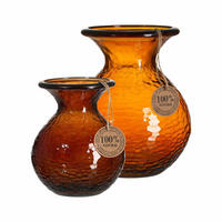 VASEN-SET Marokko Wabe braun 2er Set - Braun, Glas (1cm) - Ritzenhoff Breker