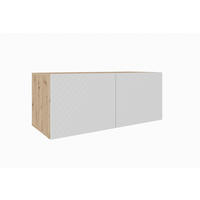 TV-SCHRANK KLER - Eiche Artisan/Weiß, Holzwerkstoff (100/41/40cm) - Meblini