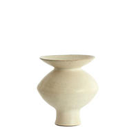 VASE Ajuda Weiß Ø25,5/29 cm - Weiß, Keramik (29cm) - Light & Living