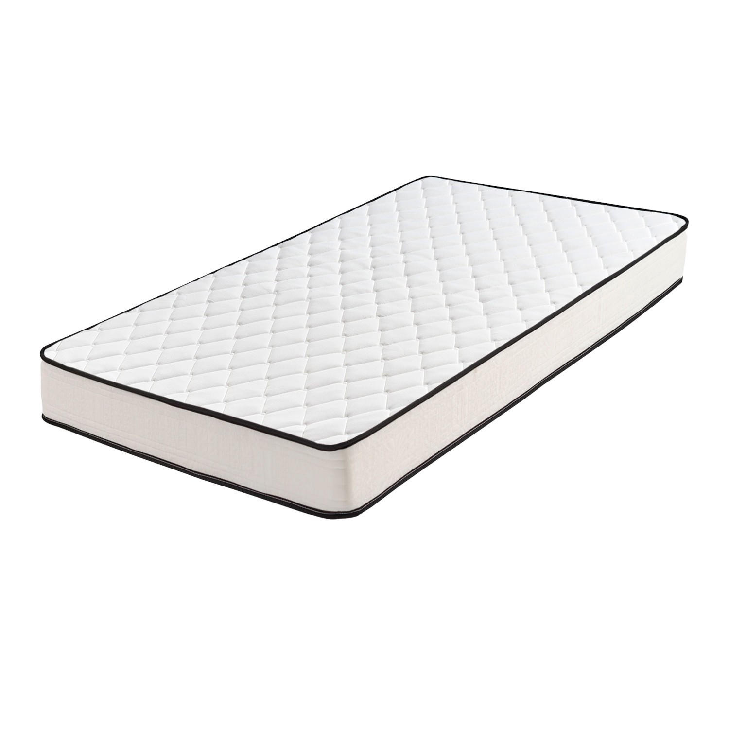 MATRATZE Slim Max 15cm, 90x200cm - Weiß, Textil (90/200cm) - Moonia