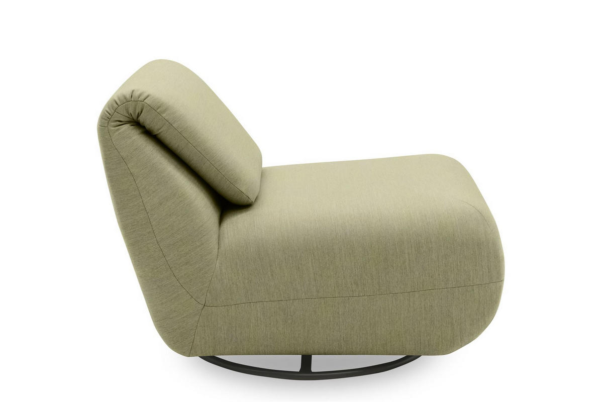 GARTENLOUNGE-RELAXSESSEL 2 Branwen 68x67x88 mit Outdoorbezug in grün - Hellgrün, Kunststoff (68/67/88cm) - 58aufmkessel