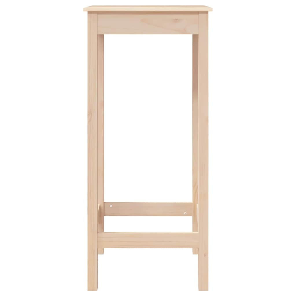 vidaXL Bartisch Braun 50x110x50 cm