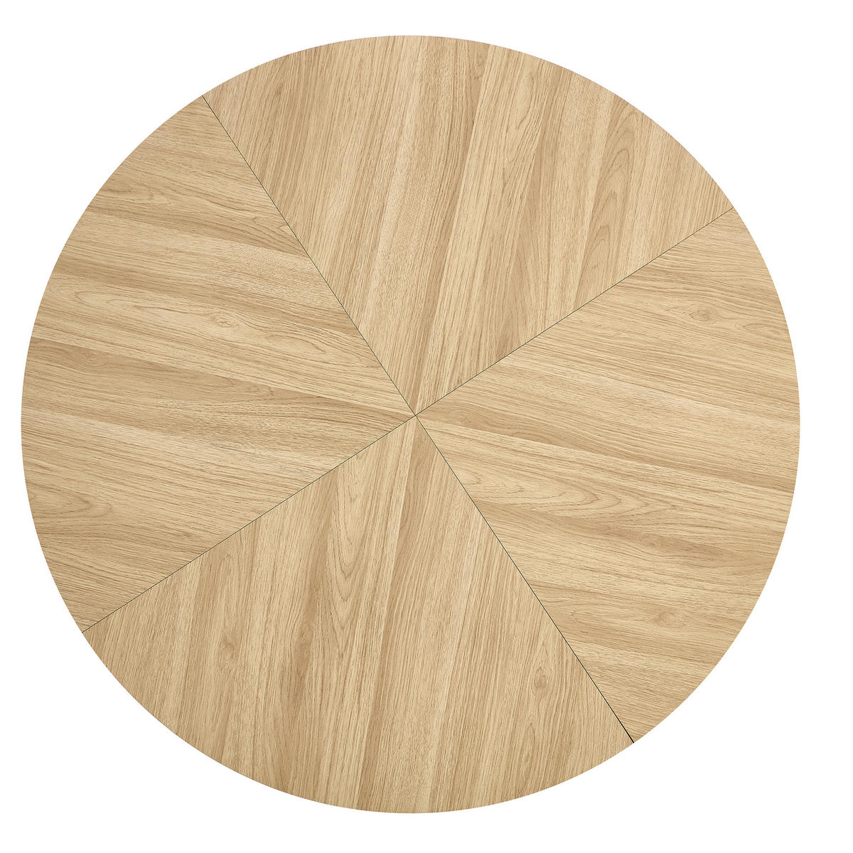 ESSTISCH Rund 115/74 cm mit Stauraum DE-40056 Holzoptik - Naturfarben, Holzwerkstoff (115/115/74cm) - ComfortXL