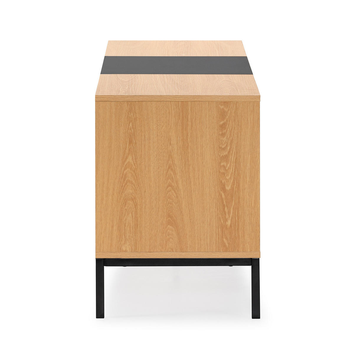 TV-ELEMENT Nieve 2 türen 1 schublade Eichenfarbe - Honigeiche, Holzwerkstoff (150/55/40cm) - VS Venta-stock