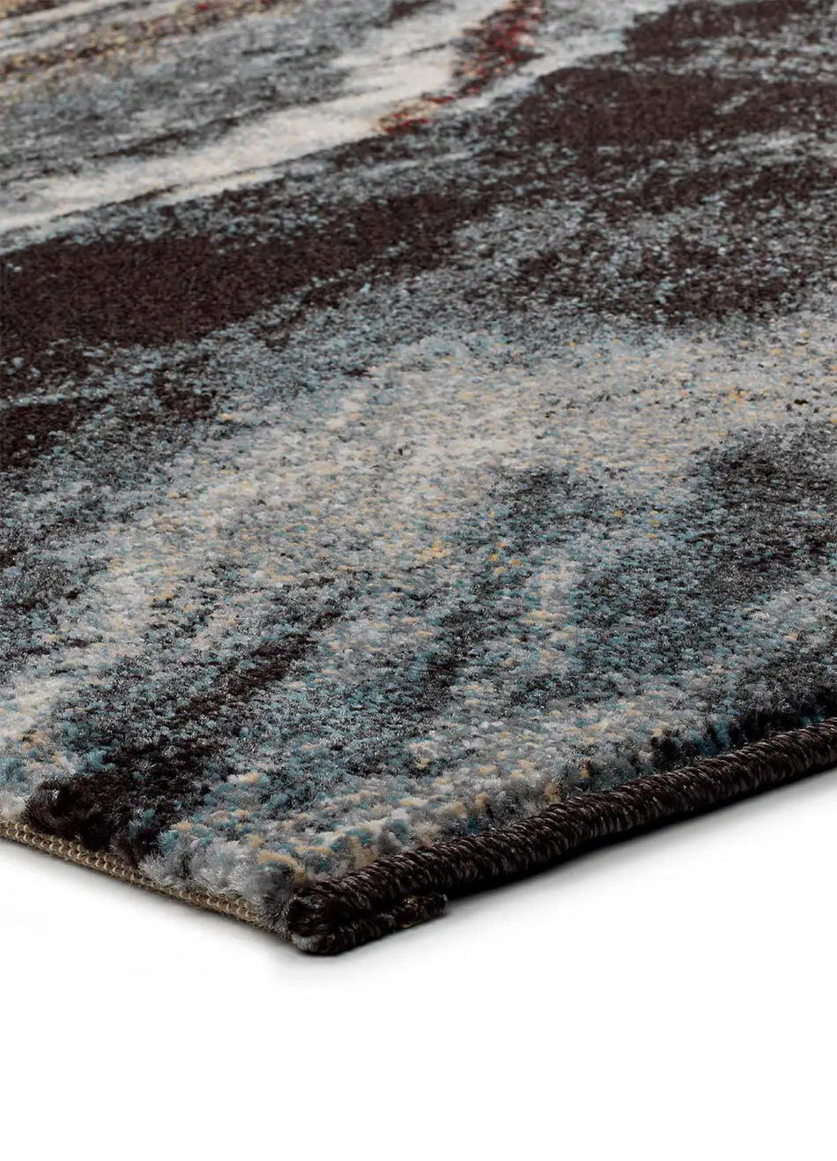 WEBTEPPICH Grau Marmol Madera 160/230 cm - Grau, Naturmaterialien/Textil (160/230cm) - Atticgo