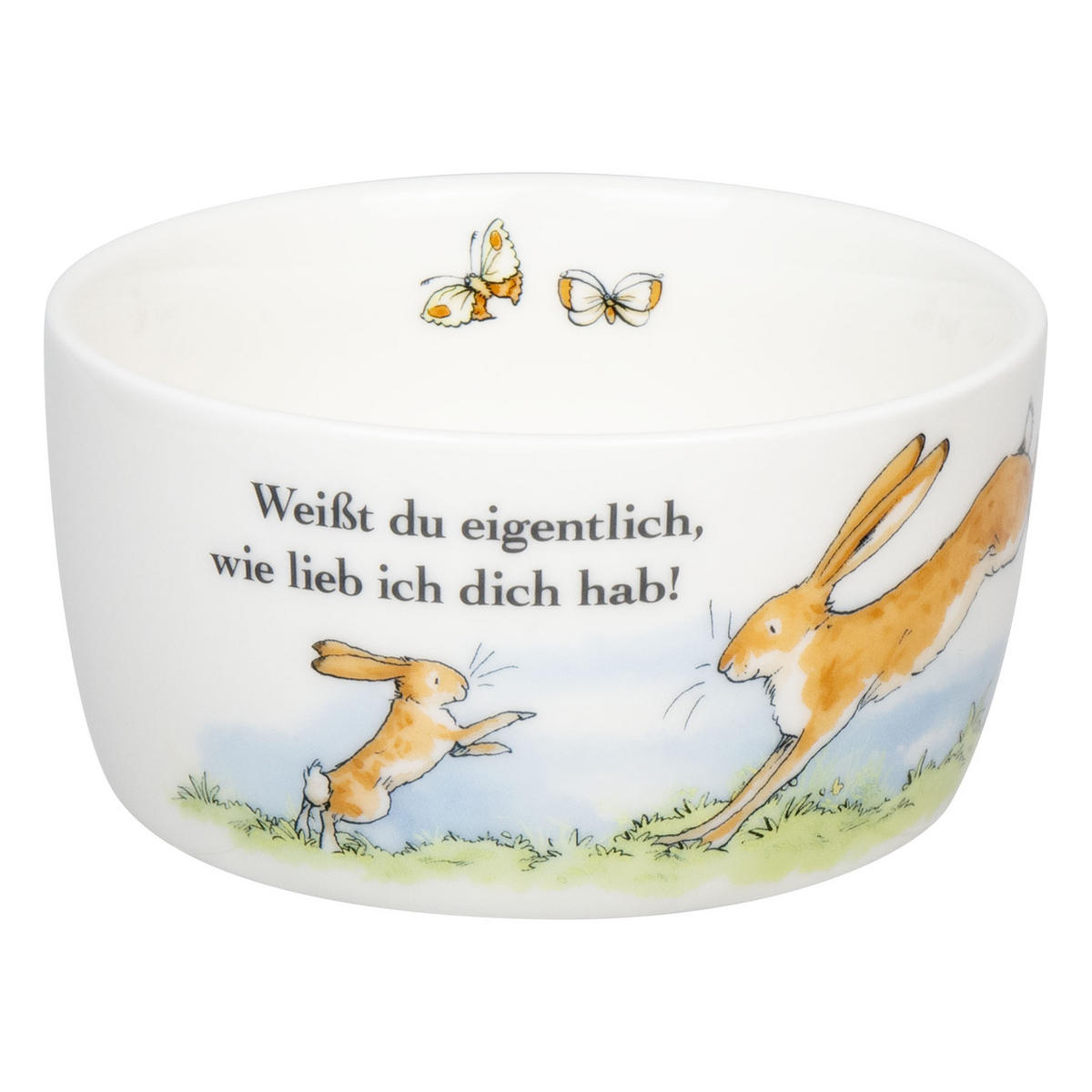 MÜSLISCHALE Weißt du eigentlich - Naturfarben, Keramik (0.38L) - Könitz