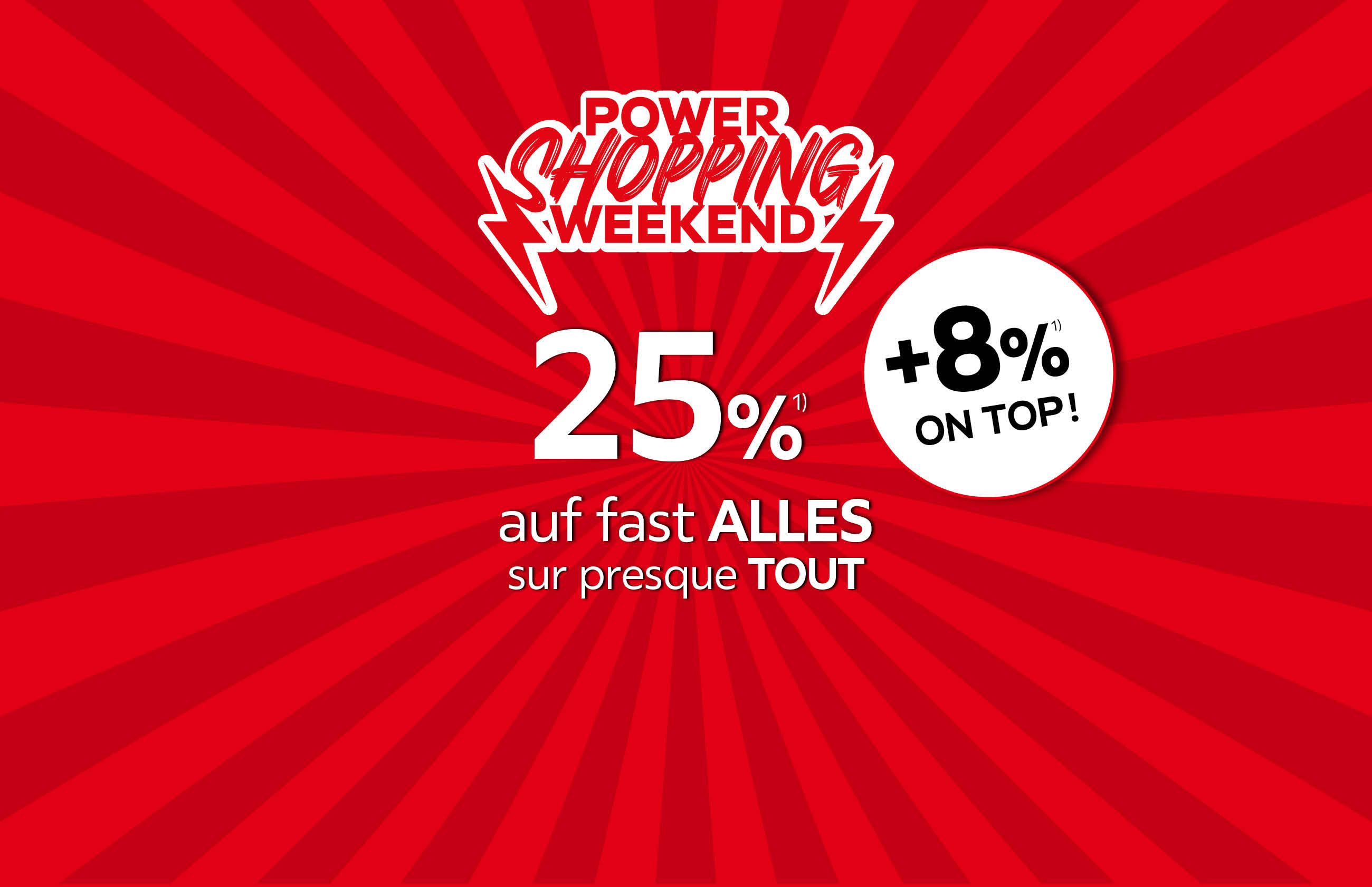 Power Shopping Weekend