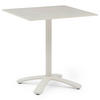 GARTENTISCH MASA - Creme, Metall (70/70/74cm) - IDIMEX
