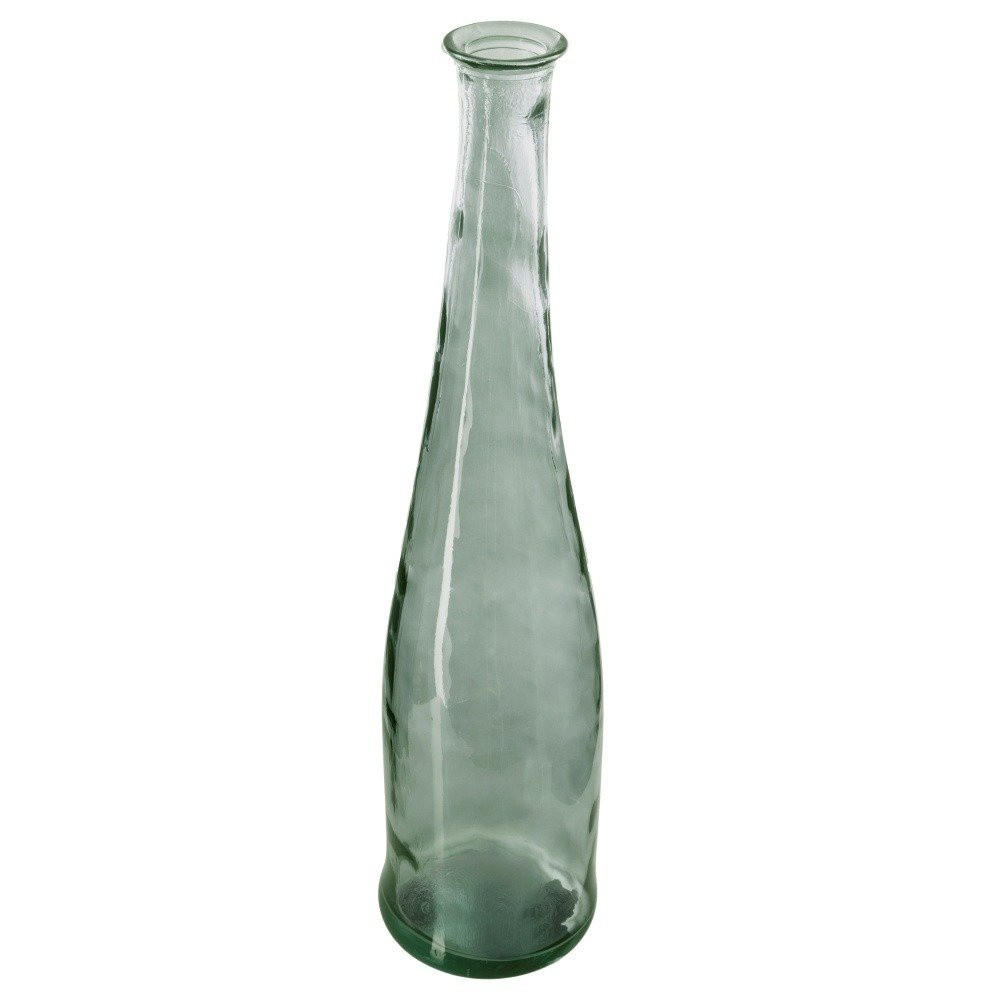 VASE für Blumen geschnitten 18/18/80 cm - Grün, Glas (18/80cm) - Atmosphera Createur d´interieur