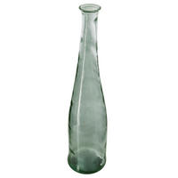 VASE für Blumen geschnitten 18/18/80 cm - Grün, Glas (18/80cm) - Atmosphera Createur d´interieur