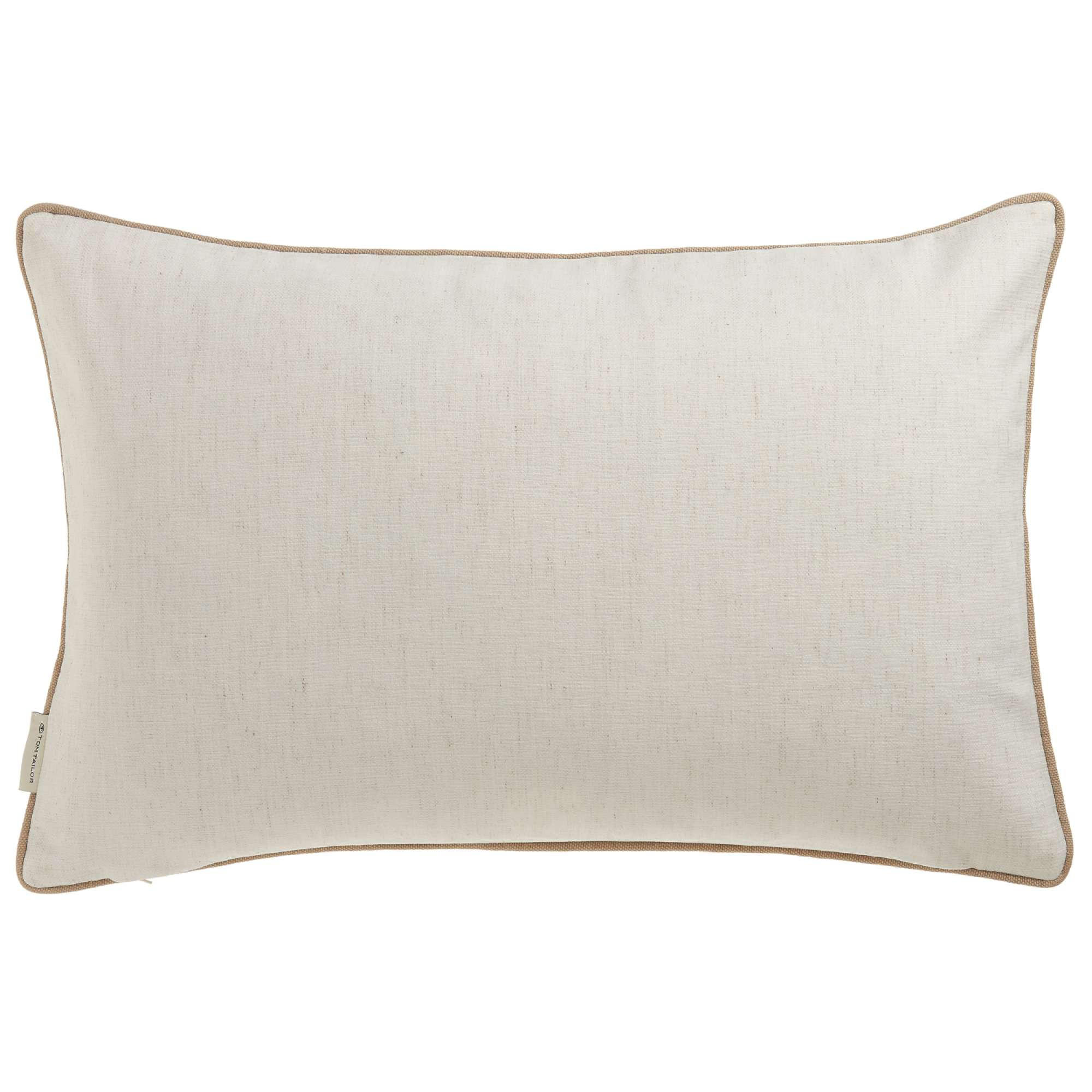 ZIERKISSENHÜLLE BIRDS - Lila, Textil (58/38cm) - Tom Tailor