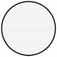 WANDSPIEGEL Schwarz Ø 30 cm Rund - Schwarz, Glas (30/30/1cm) - furnicato