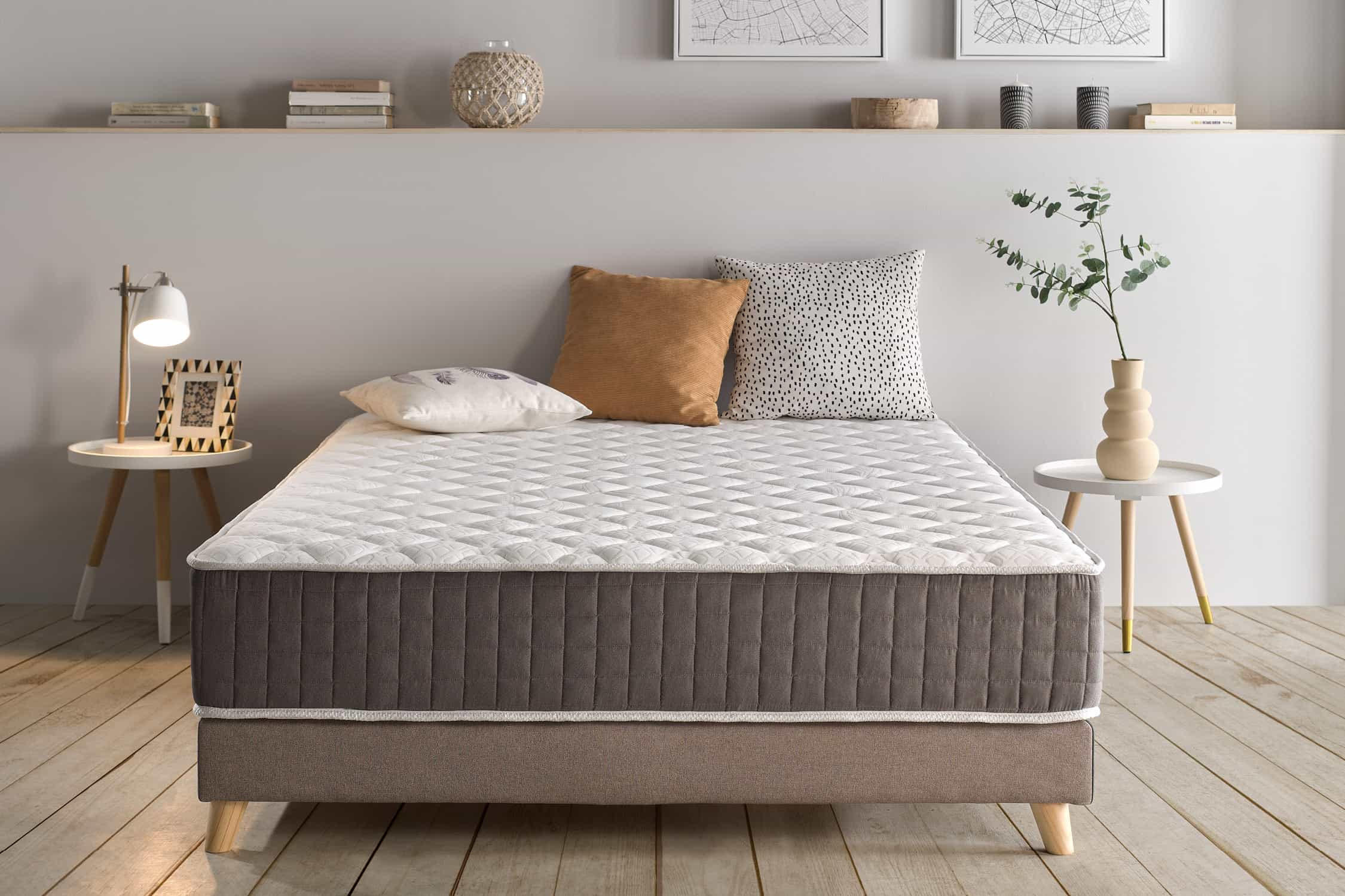 MATRATZE King Relax Supreme - 180X200, 30cm - Weiß, Textil (180/200cm) - Moonia