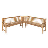 GARTENBANK FELIA - Beige, Holz (210/90/210cm) - SAM