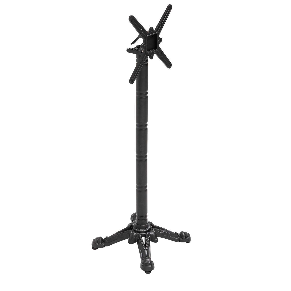 STEHTISCH, Weiß/Gelb - Weiß, Holzwerkstoff (60/60/108cm) - Oviala