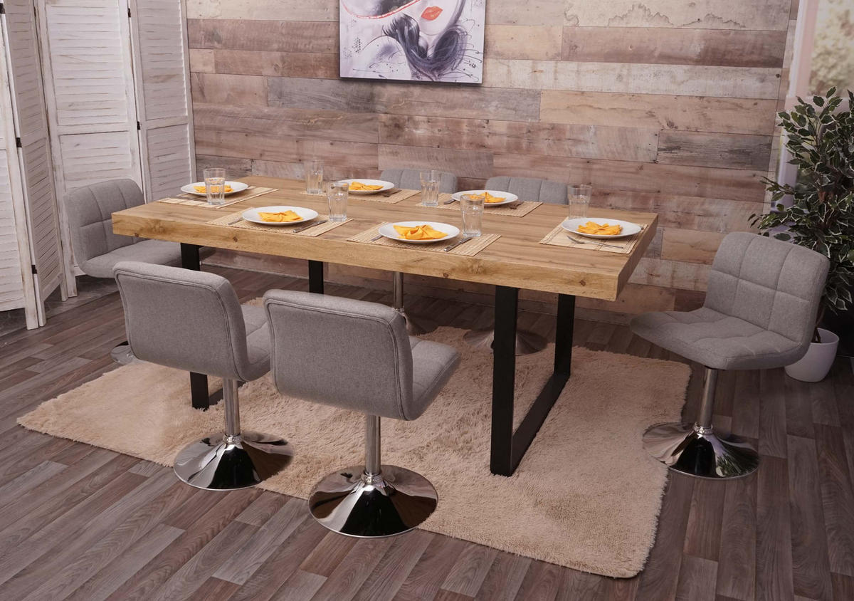 ESSZIMMERSTUHL Grau - Grau, Textil (45/78/48cm) - MCW