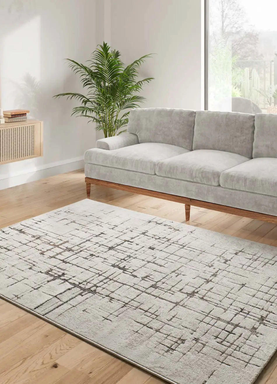 WEBTEPPICH Creme / Braun Ceres 160/235 cm - Creme, Naturmaterialien/Textil (160/235cm) - Atticgo