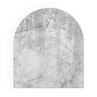 GLASPLATTE für Kamin 80x70 cm - Grau, Glas (80/70/0.4cm) - TULUP