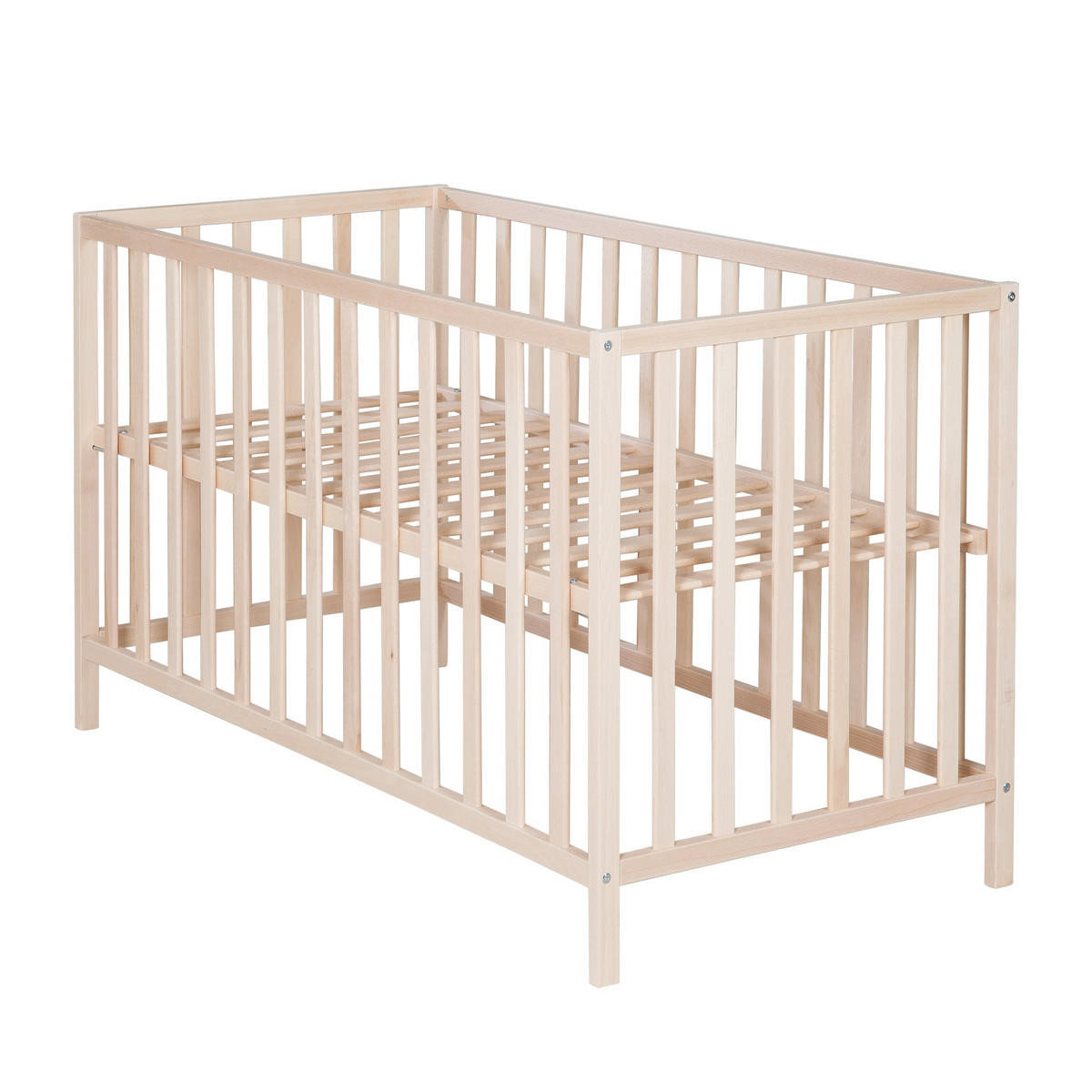 BABYBETT Cosi 60 x 120 cm natur - Naturfarben, Holz (60/120cm) - Roba
