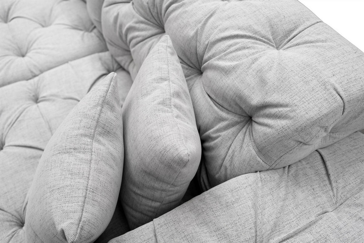 SOFA 2-sitzer Chantal In Moly - Creme, Holzwerkstoff/Textil (186/78/96cm) - Fun Möbel
