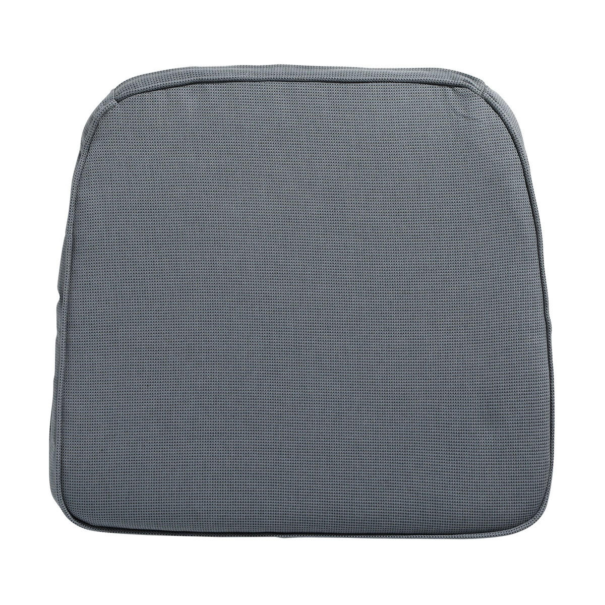 SITZKISSEN Rippe 48/48 cm 4er-Set - Grau, Textil (48/5/48cm) - Madison