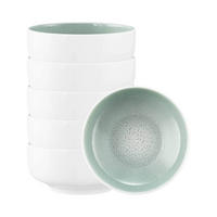 MÜSLISCHALEN Sento Home Aura mint ø 15,4 cm 6er Set - Mintgrün, Keramik (15.4cm) - Seltmann Weiden