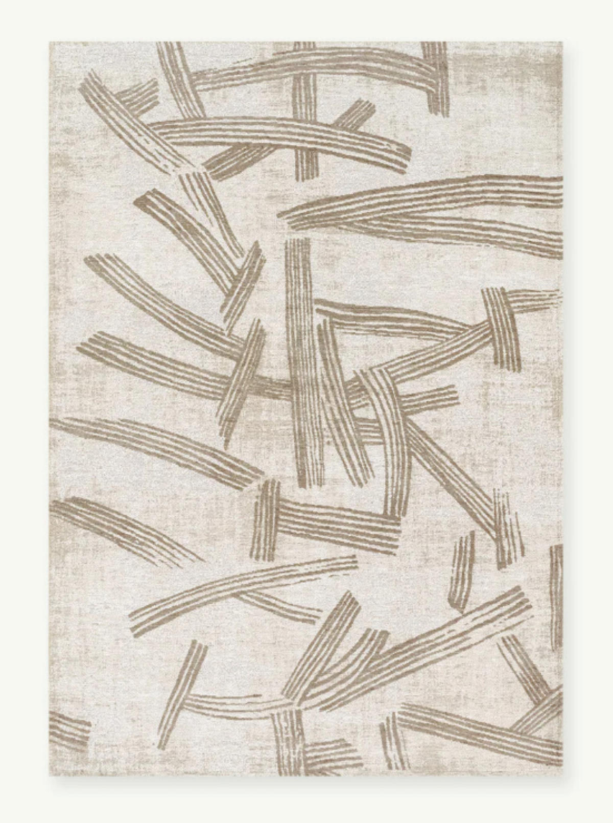 TEPPICH modern Flachgewebe KATANA Weiß 240 x 340 cm - Weiß, Textil (240/340cm) - Novatrend