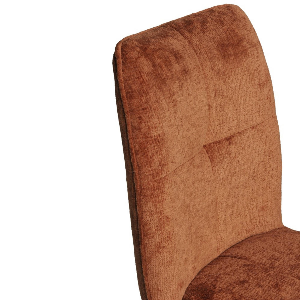 STÜHL/ CORTINA - Ziegelbraun - Rotbraun, Metall (47/87.5/58cm) - Weber Industries