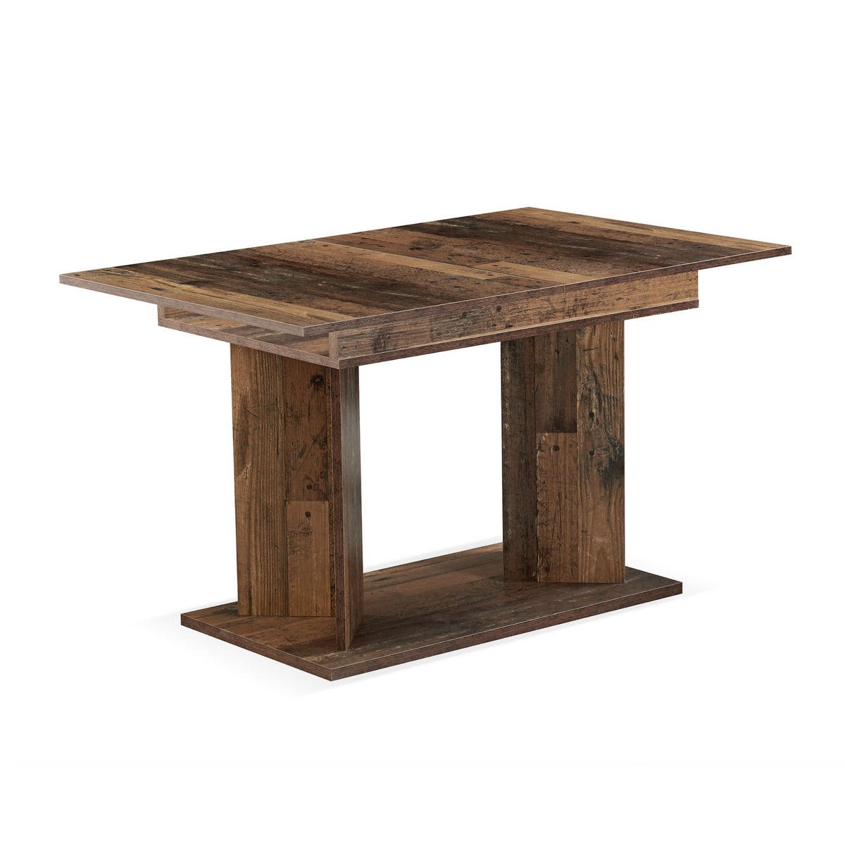 ESSTISCH VIVIAN 120-160/80/76 cm - Sonoma Eiche, Holzwerkstoff (80/120/76cm) - B&D Home