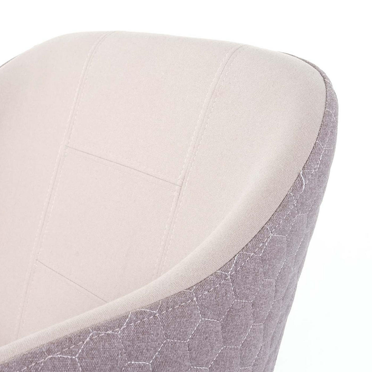 ESSZIMMERSTUHL Beige 2er-Set - Beige/Creme, Textil (53/78/60cm) - MCW