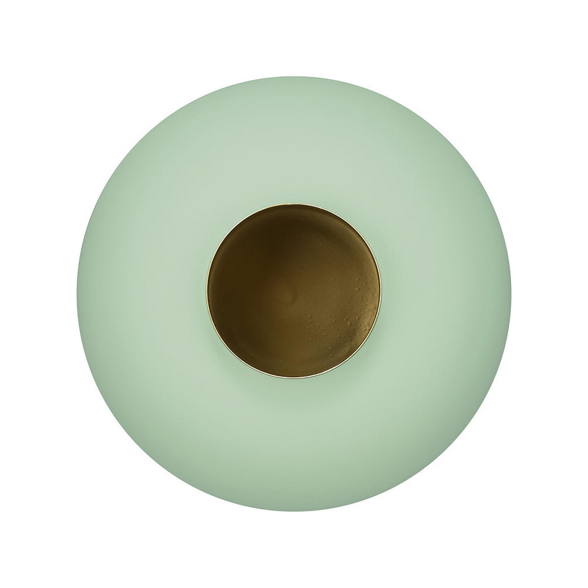 VASE Metal matt bright grün 23 cm - Grün, Metall (23cm) - Pip Studio