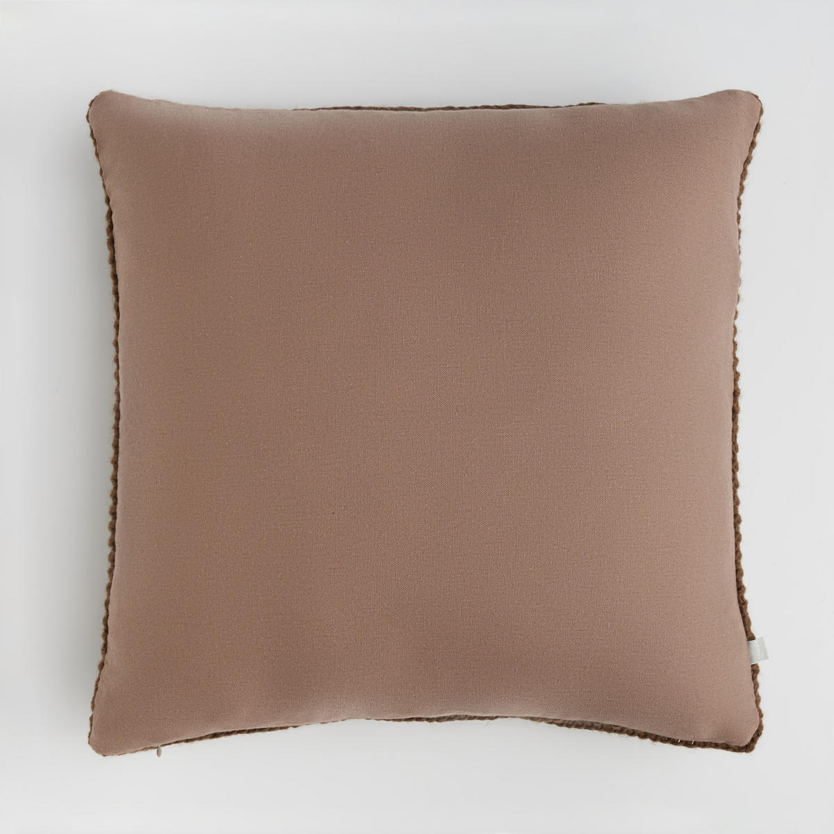 KISSENBEZUG Leto - Dunkelbraun, Kunststoff (45/45cm) - home&you