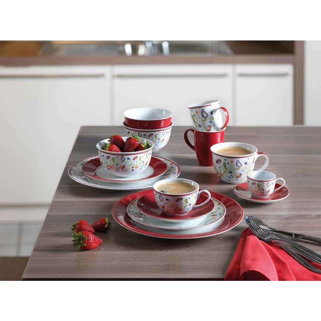 Thumbnail - Ritzenhoff Breker Espressotassen, Mehrfarbig, Keramik, 0.08 L, 12x7x12 cm, Kaffee & Tee, Tassen, Kaffeetassen-Sets