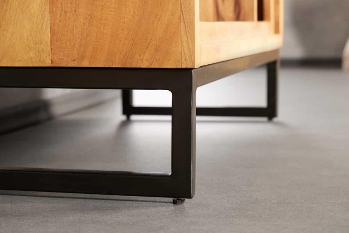 BÜCHERREGAL CUBUS Akazie Natur 190cm - Braun, Holz (88/190/35cm) - riess-ambiente
