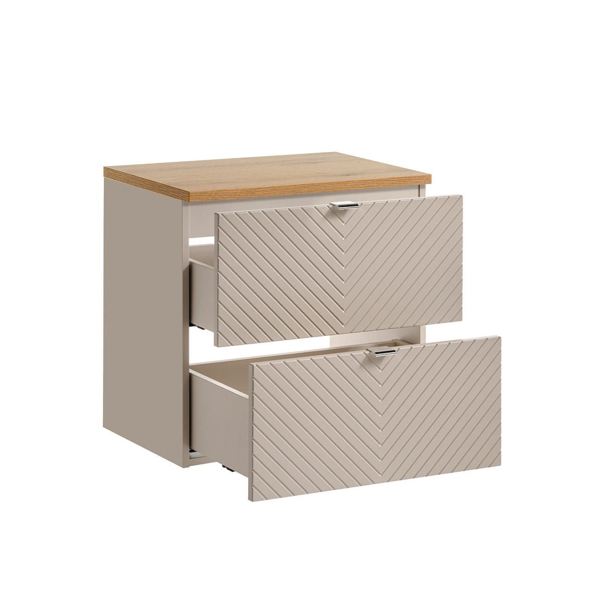 WASCHTISCHUNTERSCHRANK 60.4cm Manoa Kaschmir - Beige, Holzwerkstoff (60.4/59/40cm) - Petits-meubles