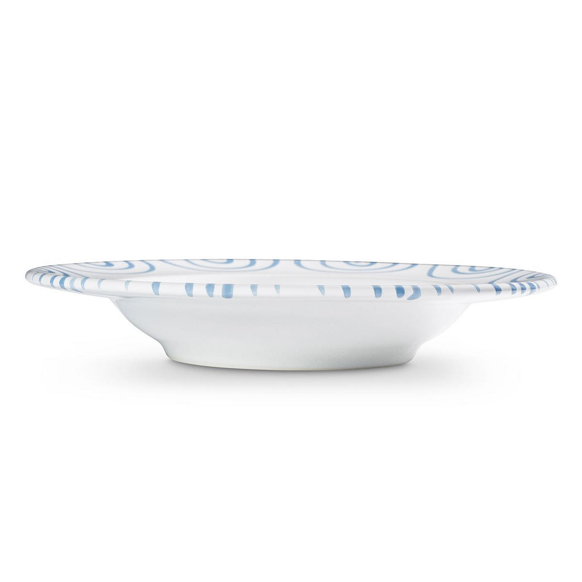 TELLER Geflammt Gourmet - Weiß, Keramik (24cm) - Gmundner Keramik