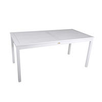 GARTENTISCH Nantes Terrassentisch - Grau, Holz (165/80/75cm) - DELUKE