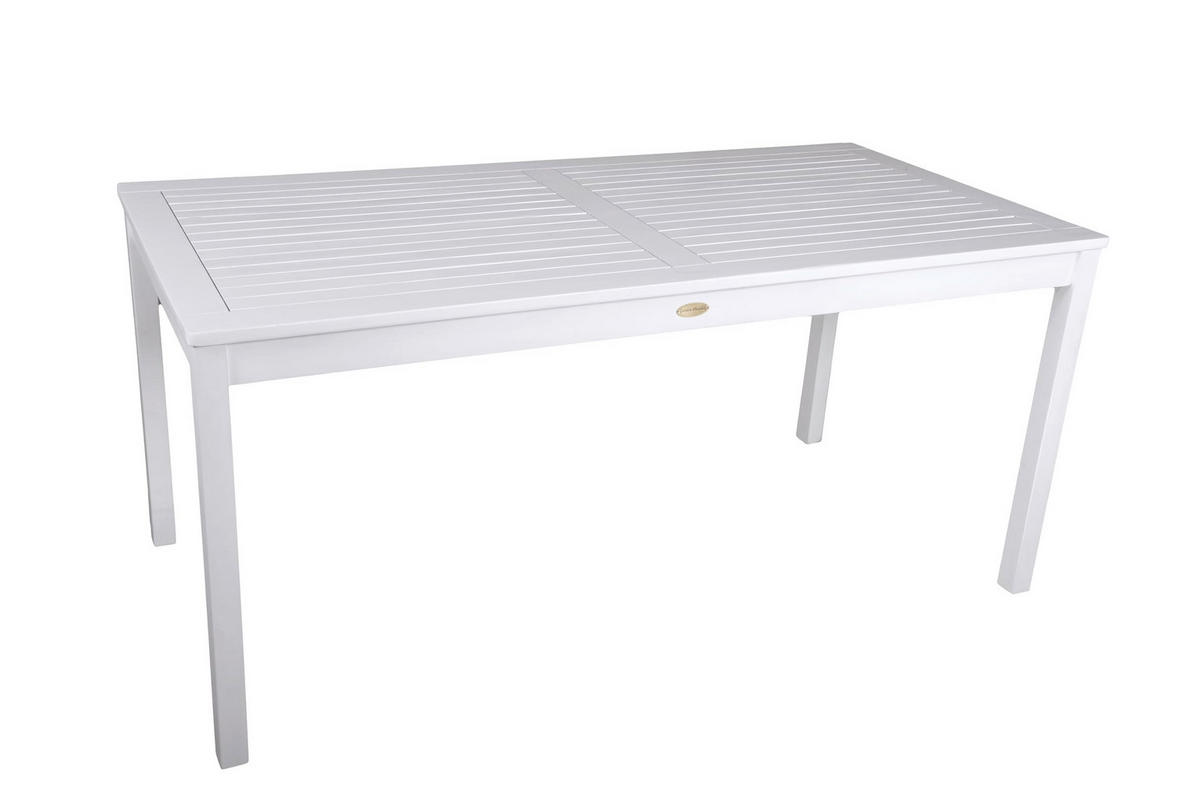 GARTENTISCH Nantes Terrassentisch - Grau, Holz (165/80/75cm) - DELUKE