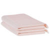 BADEHANDTUCH 2-teilig Rosa Atiu - Pink, Textil (100/150cm) - Beliani